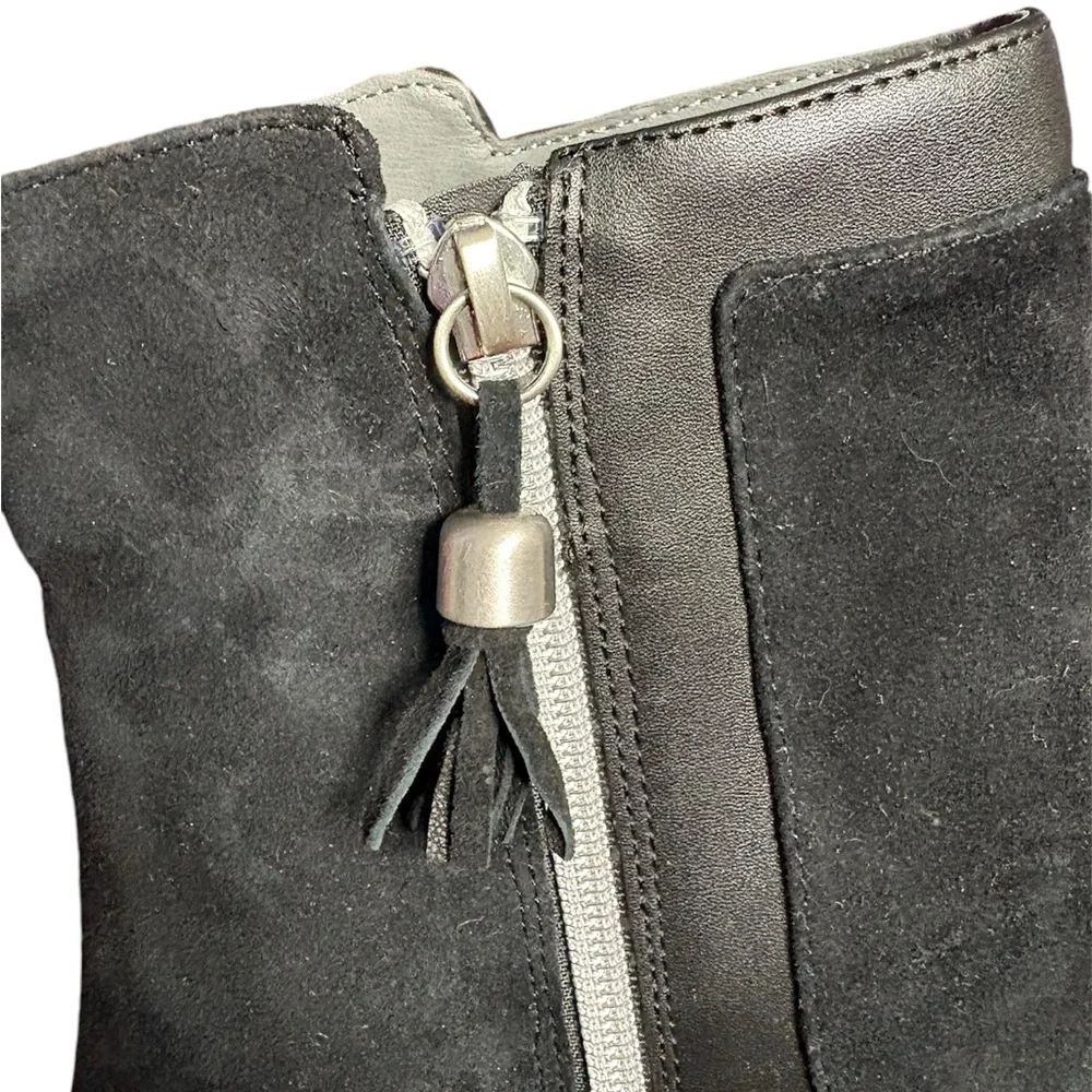 Adrienne vittadini women’s black 4” heel ankle boot size 10 - Picture 3 of 5